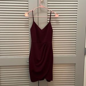 Lulu’s wrap tulip skirt dress